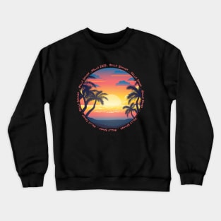 Hello summer Crewneck Sweatshirt